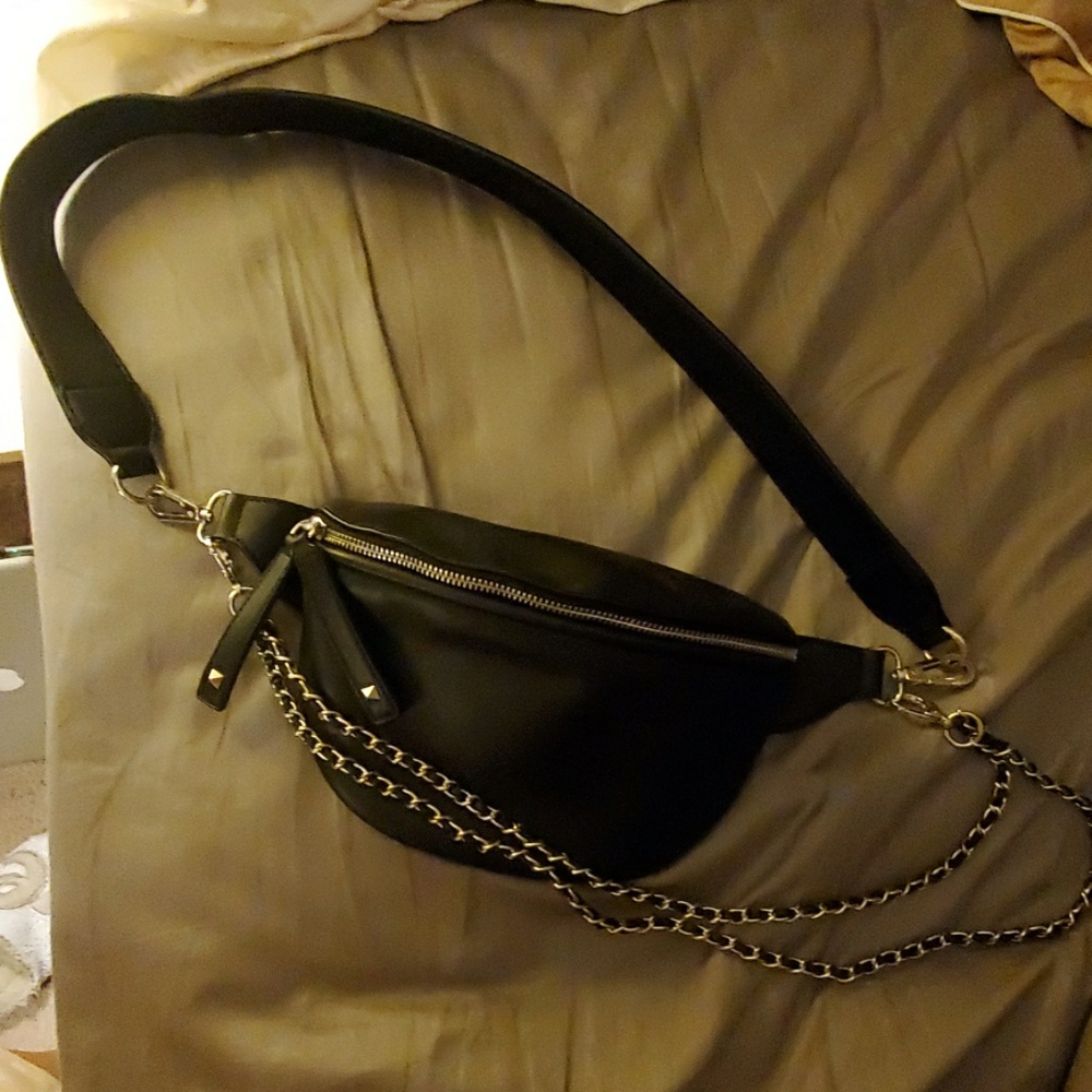 Aqua Crossbody bum bag and crossbody